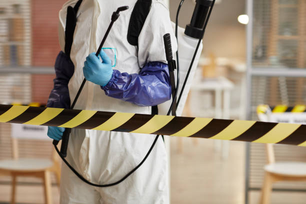 Professional Biohazard technician working in Aston, PA